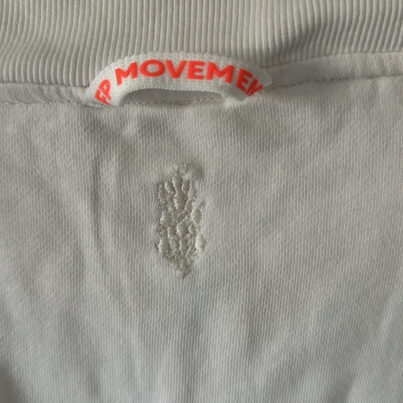 Free People Valley Girl Pullover NWOT White Large - Picture 7 of 10